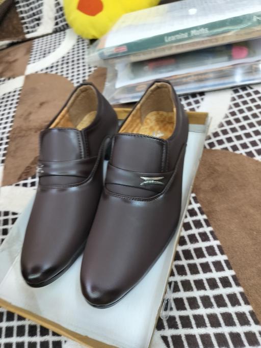 New Premium Quality Stylish Trendy Latest Design (Brown) Synthetic Leather Formal Slip On Partywear/ Business Shoes For Men Festive Seasons| Party Wear